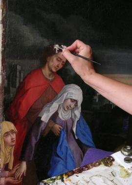Crucifixion d'après Van Der Weyden, Châlons sur Saône