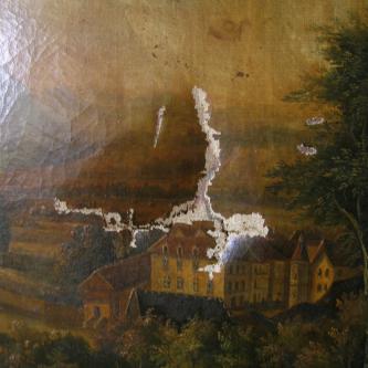 Détail avant restauration