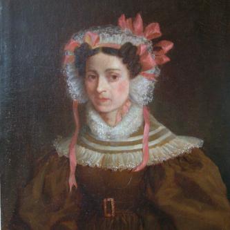 Dame XIXème après restauration