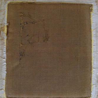 Dame XIXème remise à plat des déchirures