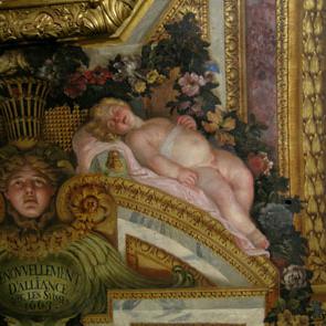 Galerie des Glaces Putto endormi