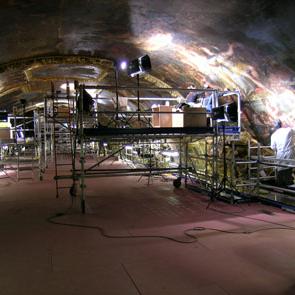 Galerie des Glaces Vue générale du chantier