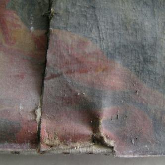 Dormition détail d'altération